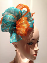 Load image into Gallery viewer, Silk Abaca Scintilla Orange & Gold