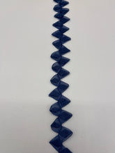 Load image into Gallery viewer, Vintage Crinoline Criss Cross 4cm wide Navy Blue