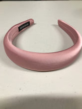 Load image into Gallery viewer, Headband Satin Covered Thick sponge 3cm Pink