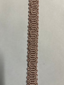 Braid Dusty Pink 1.5cm wide