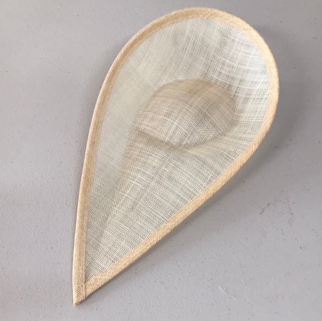 Sinnamay Large Teardrop Cream