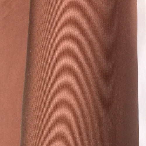 Fabric Vintage Rayonne 100%  - Rich Dark Brown