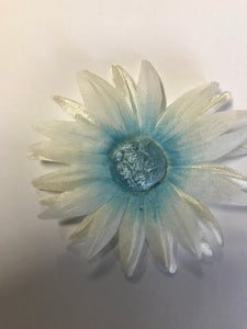 Flower Daisy White/Blue Code 35