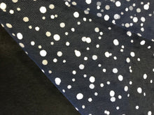 Load image into Gallery viewer, Vintage Navy Netting (sold per 1/2 meter)