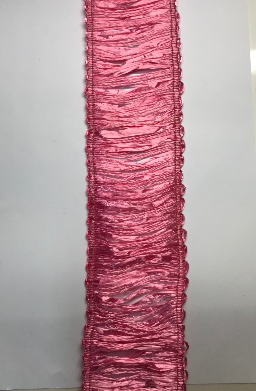 Straw Strands 7cm wide Pink