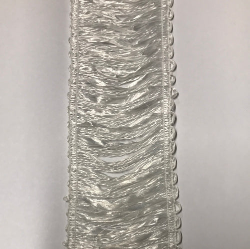 Straw Strands 7cm wide White