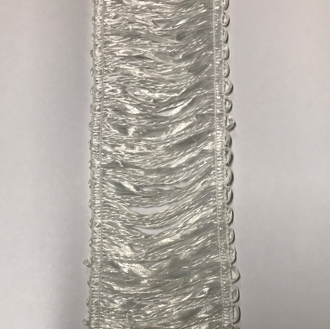 Straw Strands 7cm wide White