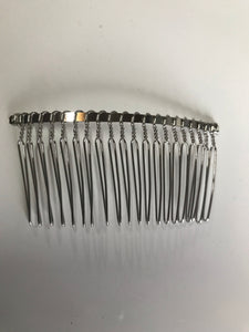 Metal Silver Comb