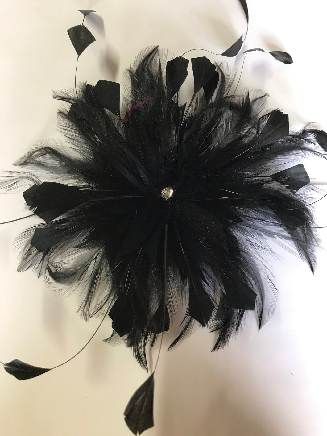 Feather Flower YX12082 Black