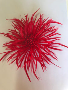 Feather Flower Biot F1837 Red