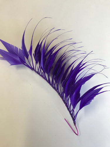 Feather Mount Spike Purple Code F201501