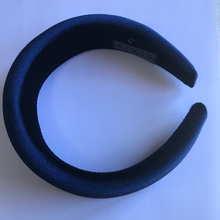 Load image into Gallery viewer, Headband THICK VELVET 4cm wide Navy