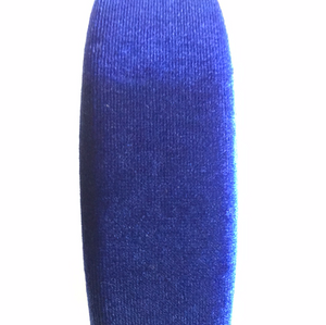 Headband THICK VELVET 4cm wide Royal Blue