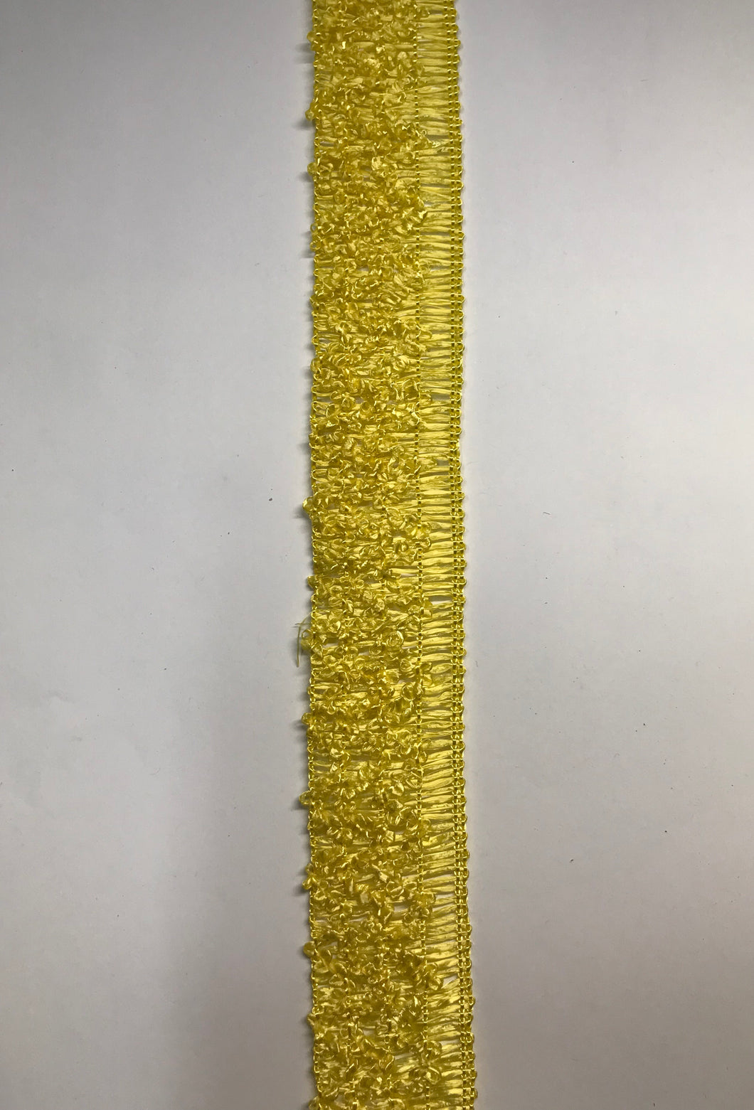 Straw Trim 3cm Wide Yellow