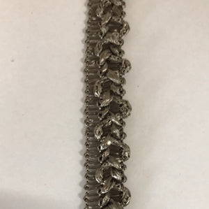 Braid Pewter1.5cm wide