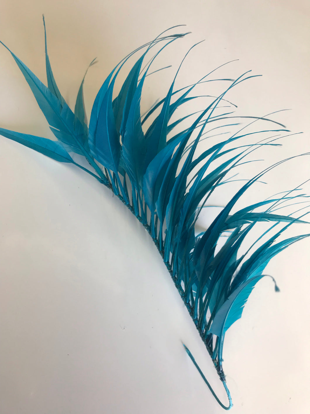 Feather Mount Spike Teal Code F201501