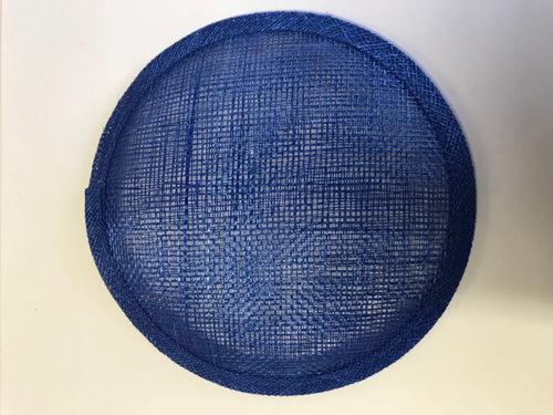 Sinnamay Base Round 14cm Royal Blue