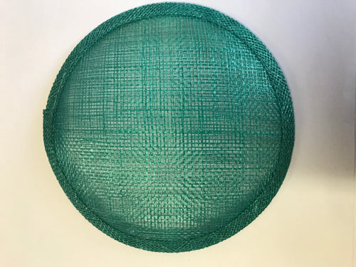 Sinnamay Base Round 14cm Teal