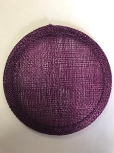 Sinnamay Base Round 10cm Purple