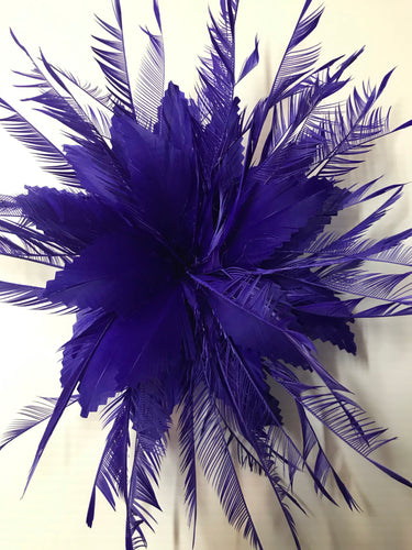 Feather Flower Goose F0029 Purple