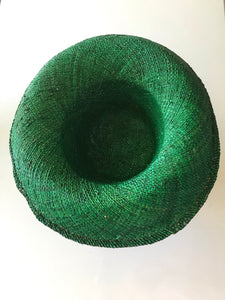 Brim Hat Straw  - Green