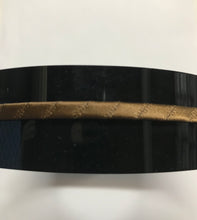 Load image into Gallery viewer, Metal Satin covered Head Band 5mm Dark Brown