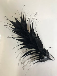 Feather Mount Spike Black  Code F201501