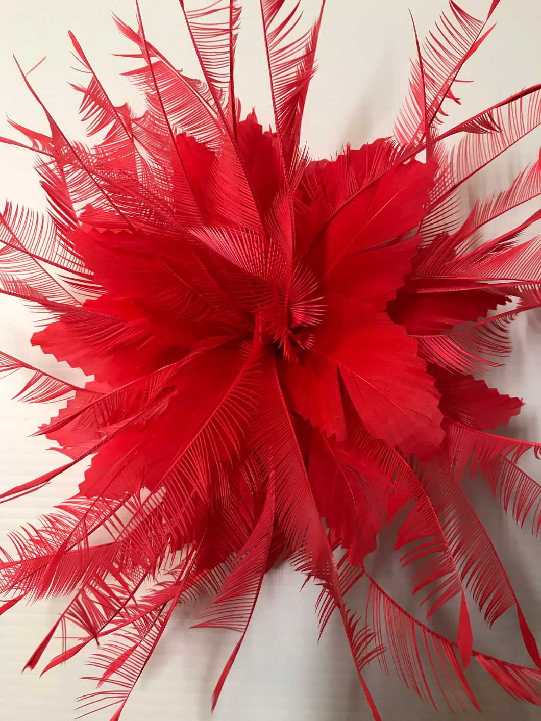 Feather Flower Goose F0029 Red