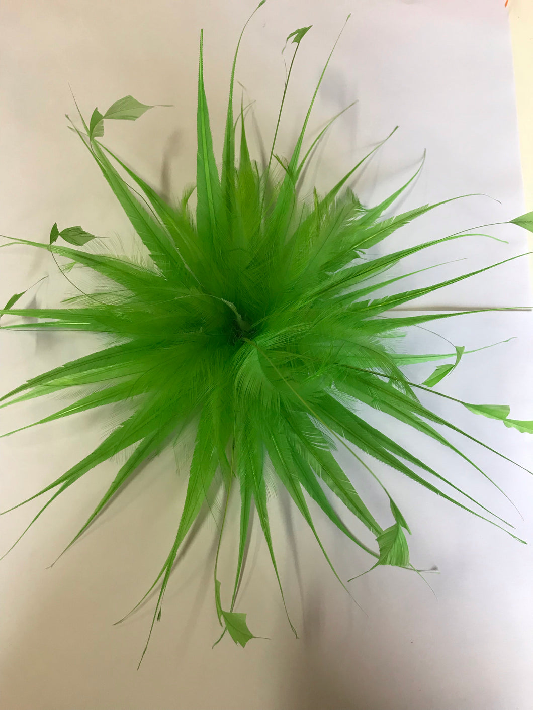 Spiky Feather Flower YX12102 Lime Green (040)