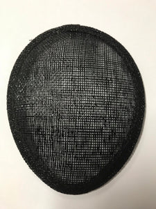 Sinnamay Base Teardrop 11cm x 14cm Black