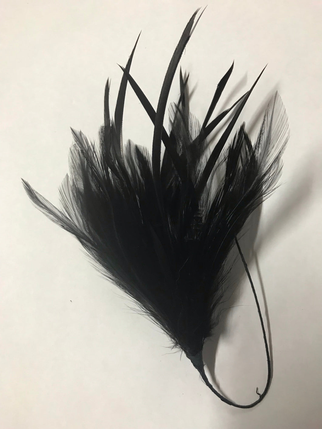 Feather Flower F0024 Black