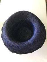 Load image into Gallery viewer, Brim Hat Straw  - Royal Blue