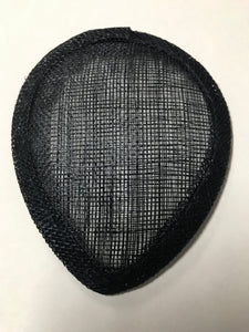 Sinnamay Base Teardrop 9cm x 11.5cm Dark  Navy