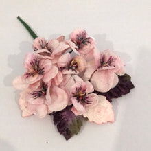 Load image into Gallery viewer, Vintage Velvet Flower Posy -  Pink