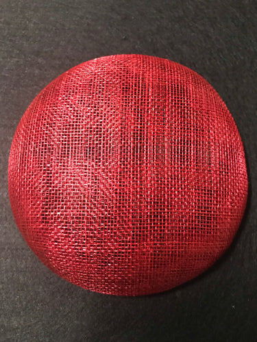 Sinnamay Button Base 14cm Cherry Red