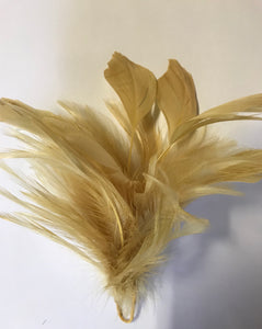 Feather Flower 0412 Beige