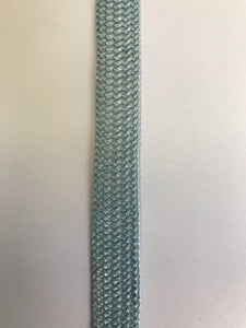 Bias - Fine Straw 1.5cm Wide Blue