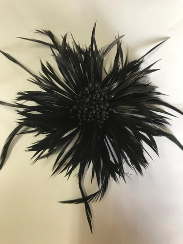 Feather Flower Biot F1837 Black