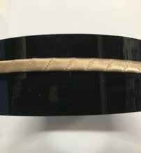 Load image into Gallery viewer, Metal Satin covered Head Band 5mm Light Brown