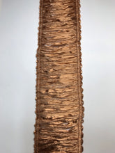 Load image into Gallery viewer, Straw Strands 7cm wide Brown