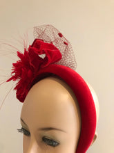 Load image into Gallery viewer, Ribbon - Velvet - 5.5 wide - Red