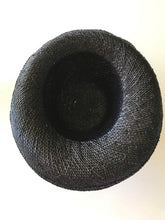 Load image into Gallery viewer, Brim Hat Straw  - Navy