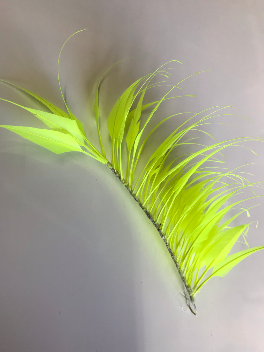 Feather Mount Spike Neon Yellow Code F201501