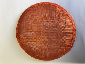 Sinnamay Base Round 14cm Orange