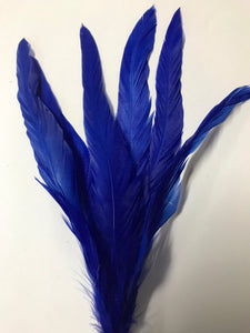 Coque Feathers Non-Stripped Royal Blue