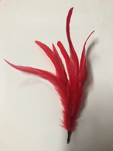 Coque Feathers Non-Stripped Red