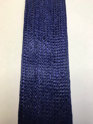 Crinoline Shiny Weave 5.5cm wide Dark Blue