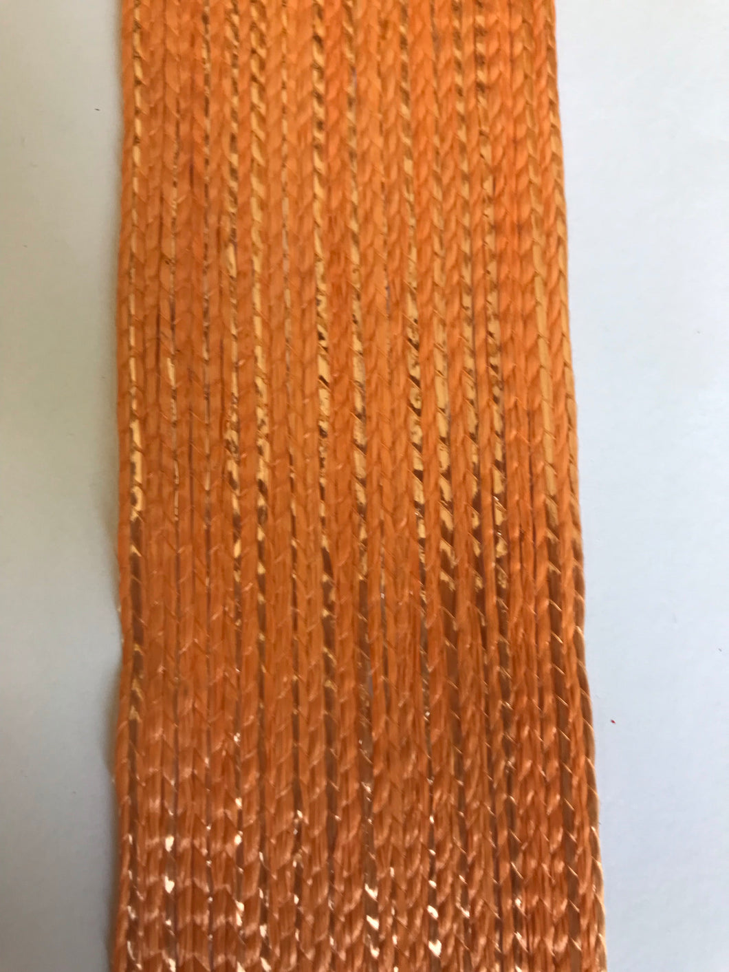 Crinoline Shiny Weave 5.5cm wide Orange