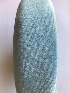 Headband THICK VELVET 4cm wide Pale Blue