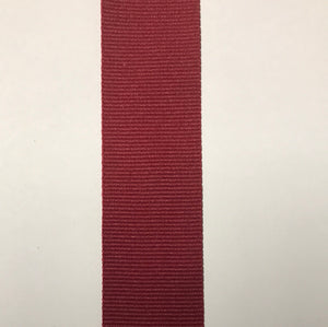 Petersham 2.5cm (1") wide Burgundy